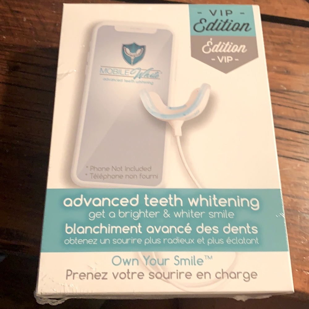 Mobile White advanced teeth whitening system